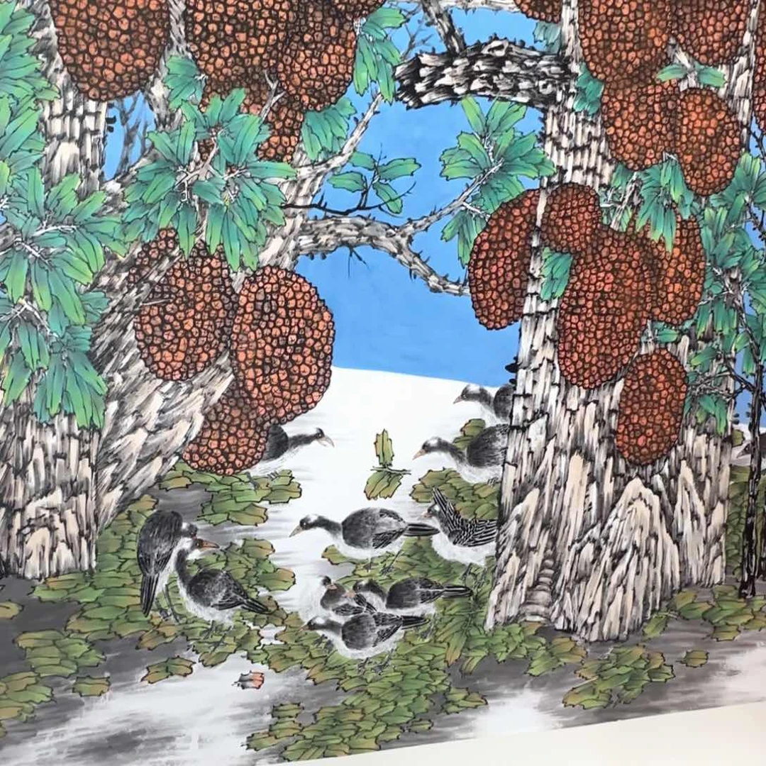 国画M**黄国画庆友老师作品欣赏