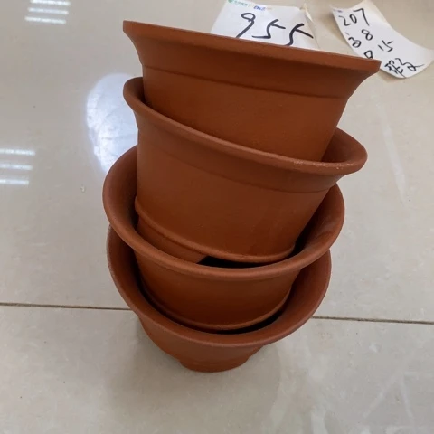 红陶粗陶花盆955