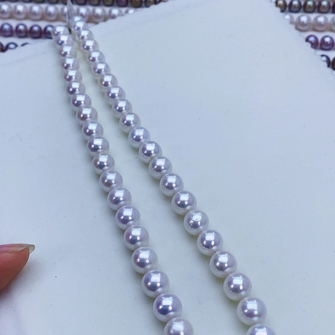 老***制颈饰未镶嵌淡水珍珠珍珠项链