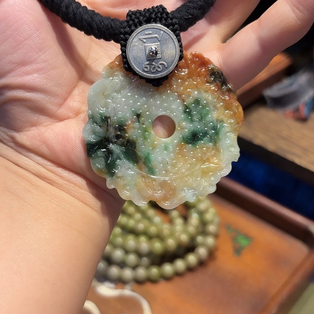 翡翠颈饰未镶嵌原创