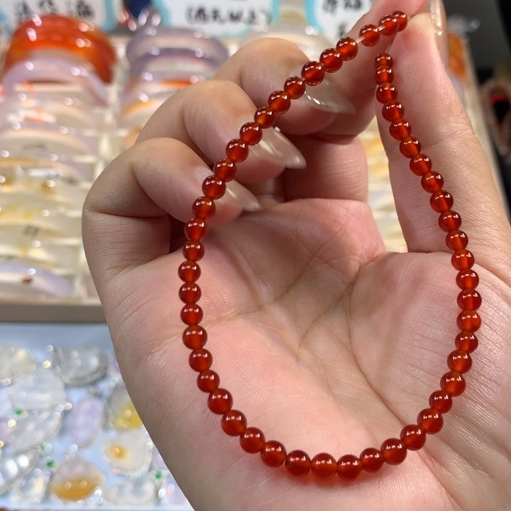 玛瑙/玉髓未镶嵌手链