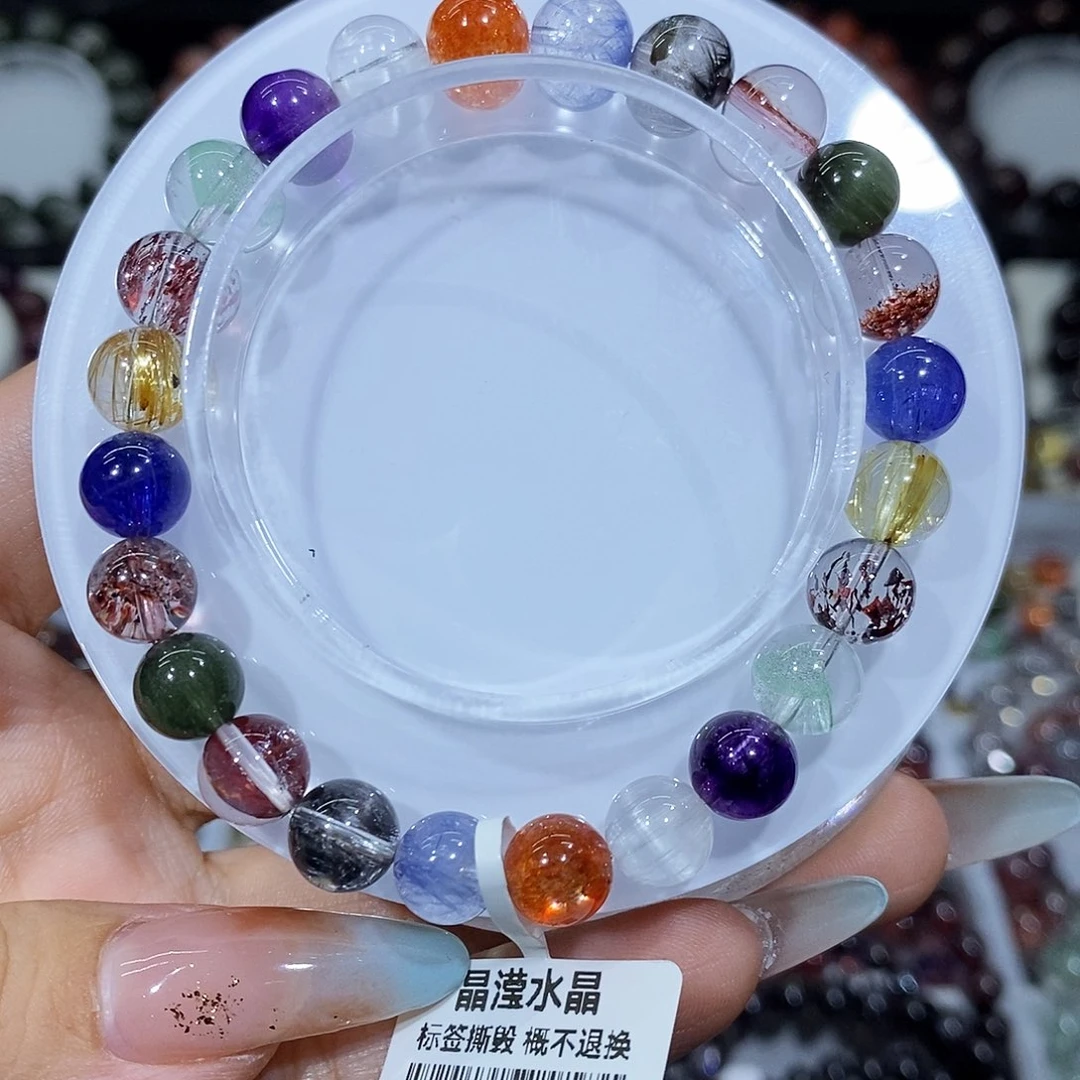 手串未镶嵌水晶多宝8
