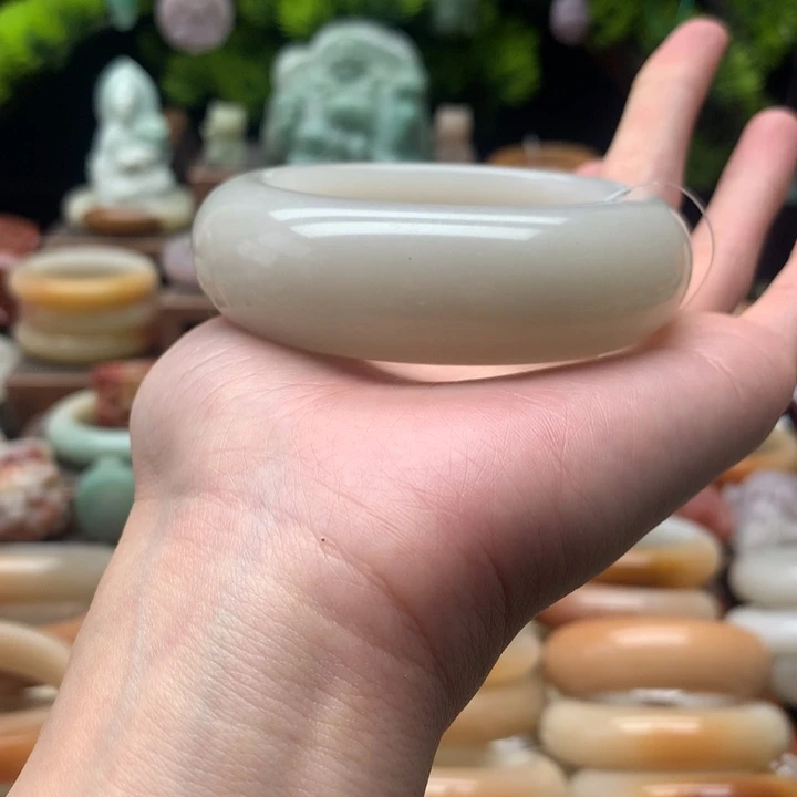 查罗石合金手镯（开口镯）54.2