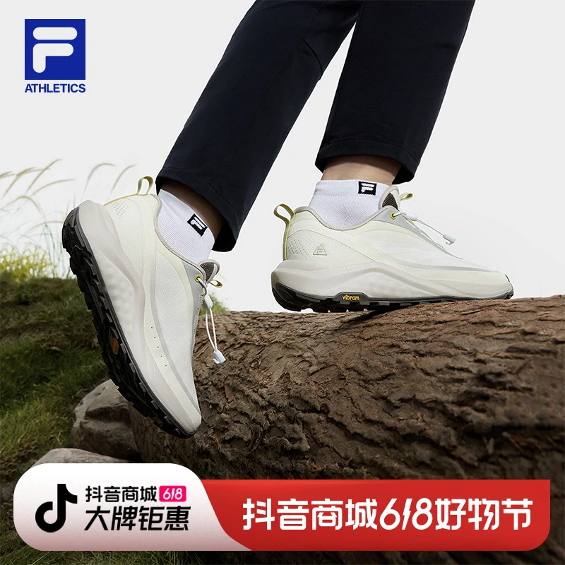 FILA斐乐官方雪狼2+户外鞋女鞋2025春季新款跑步鞋运动鞋越野跑鞋