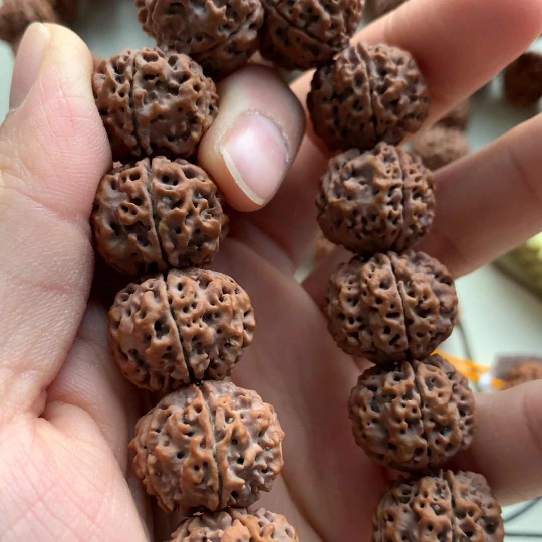 金刚菩提手串安娜豆腐块桩21尺寸