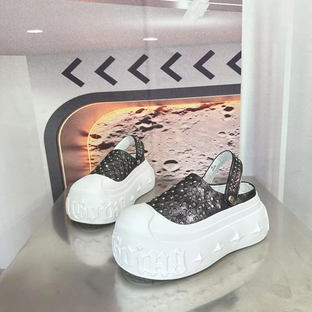 8099夏款上新2025夏季新品时尚百搭小香风女鞋