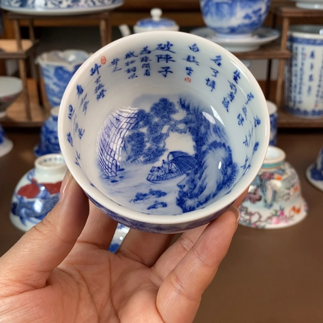 景德镇陶瓷手工手绘