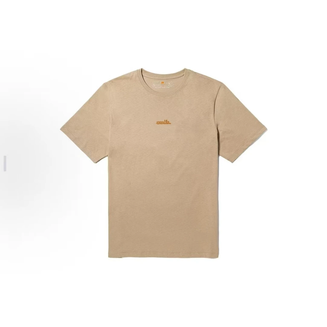 TL夏季薄款圆领卡其T恤短袖舒适百搭（卡码拍小）