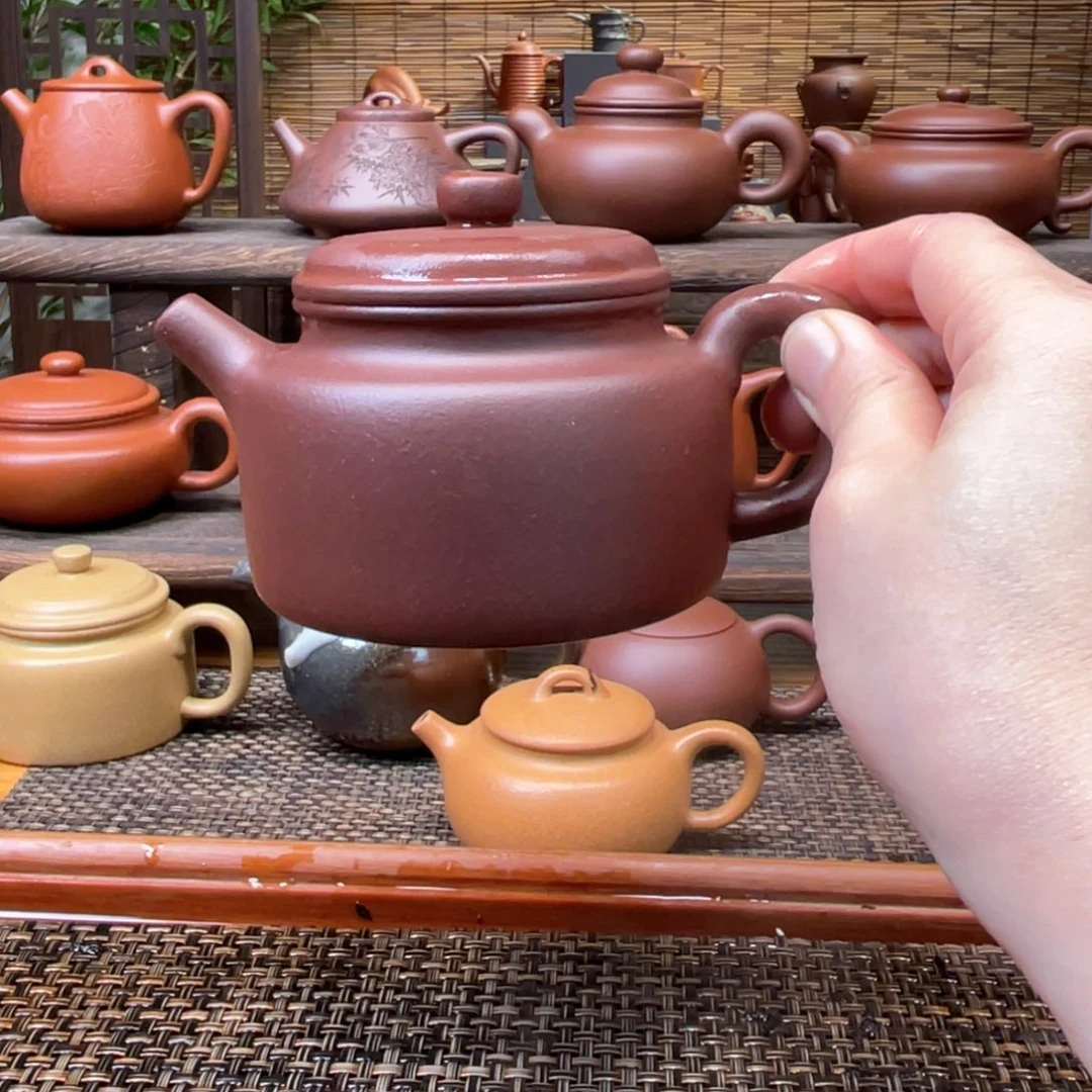 茶壶紫砂宜兴原矿紫砂手工制220
