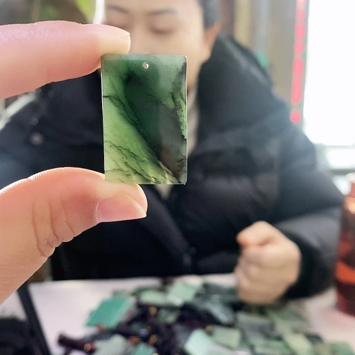 密玉（石英质玉）手链未镶嵌