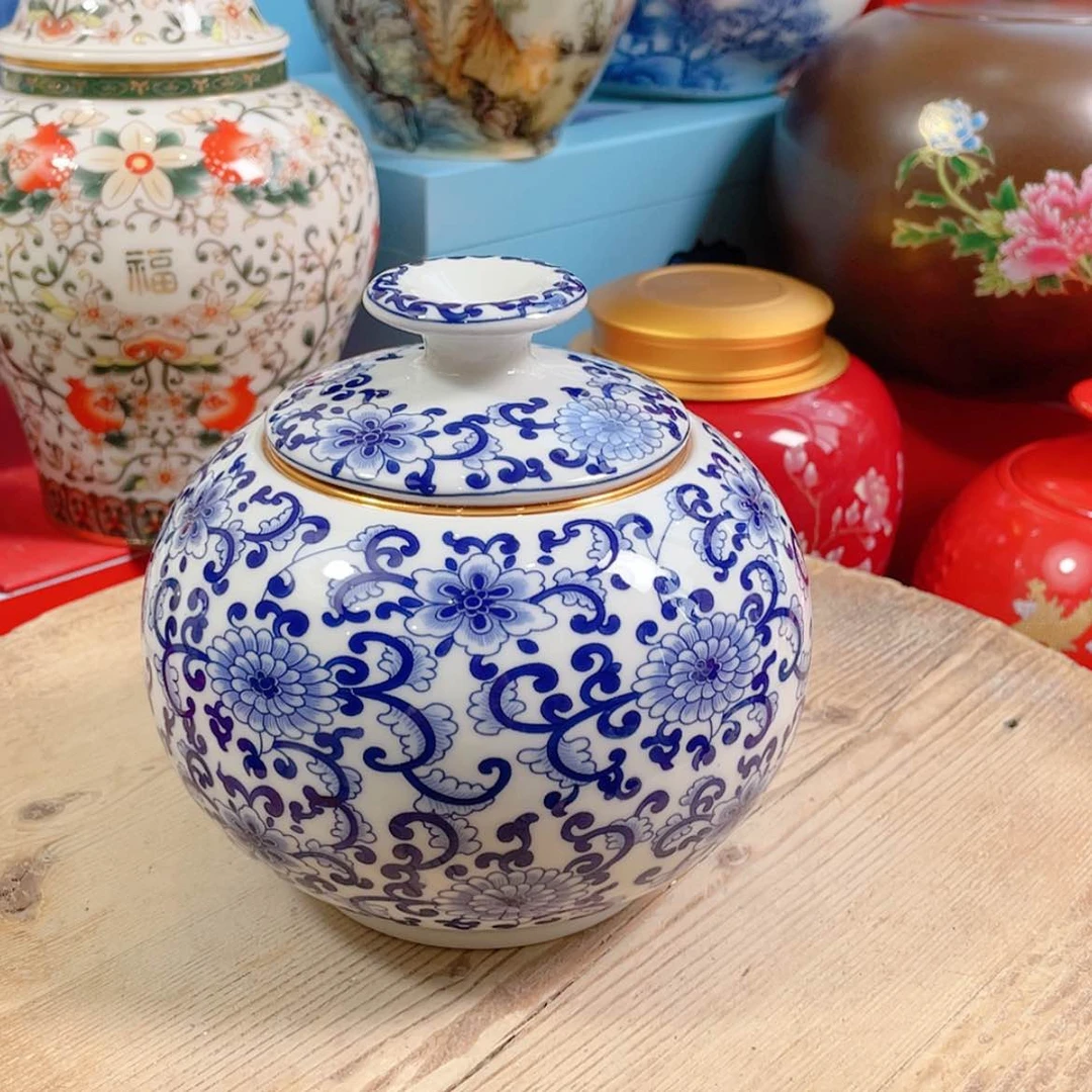 【闪购商品】罐陶瓷茶叶罐密封罐