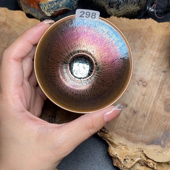 合***一茶盏建窑建盏主人杯298