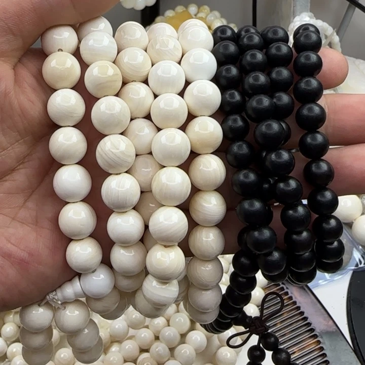 东非黑黄檀（紫光檀）手串/手链木纹1.0脖挂