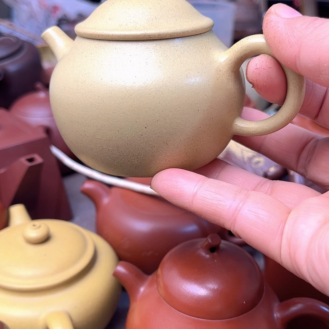 茶壶紫砂全手工制作和半手工制作