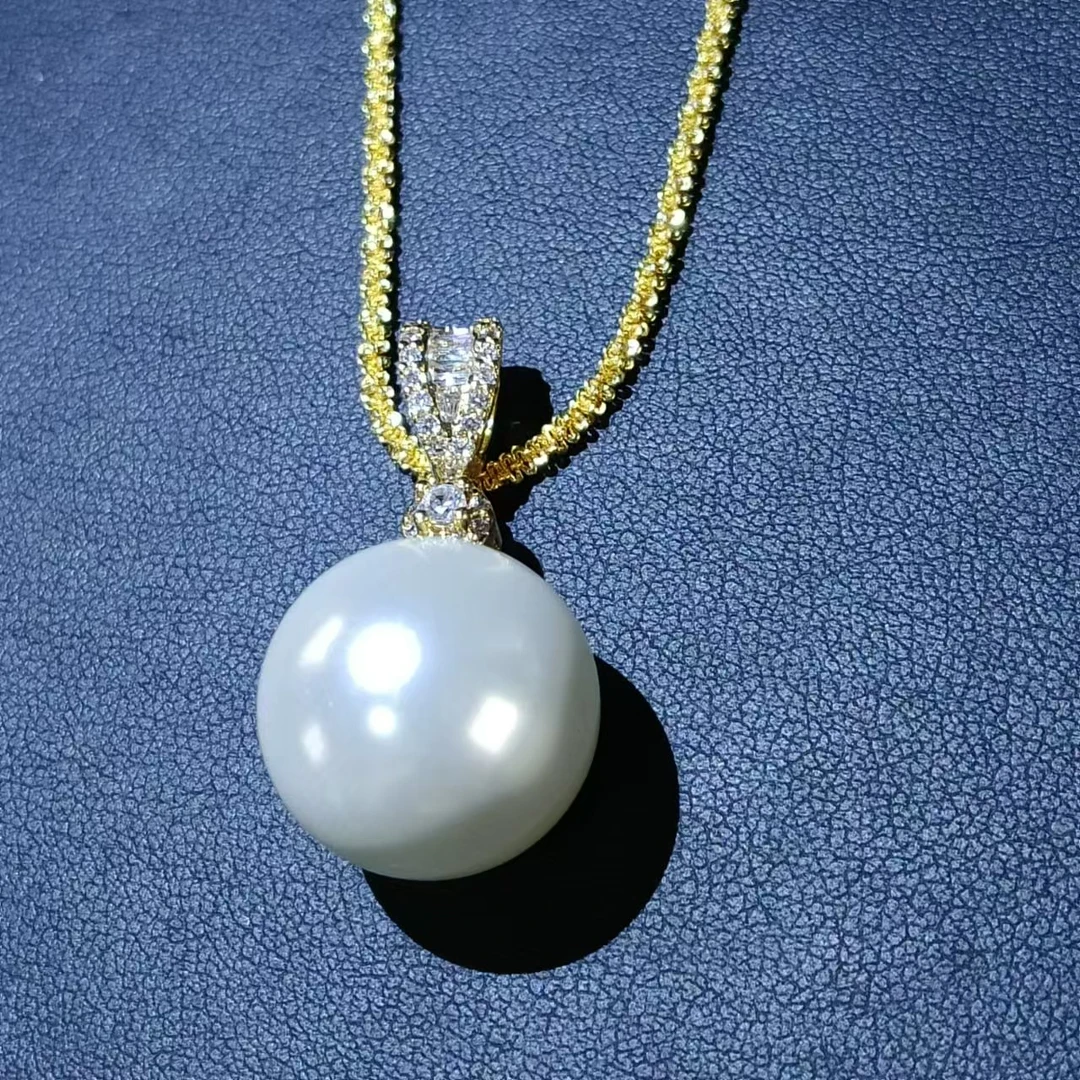 【南非定制】经典高级轻奢大气百搭吊坠  dm12488