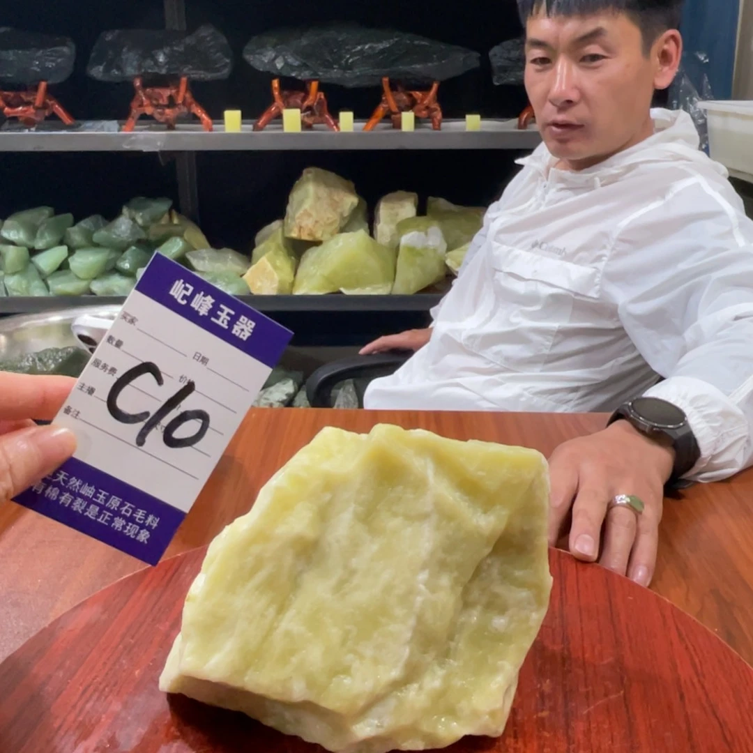 蛇纹石玉未镶嵌原石C10