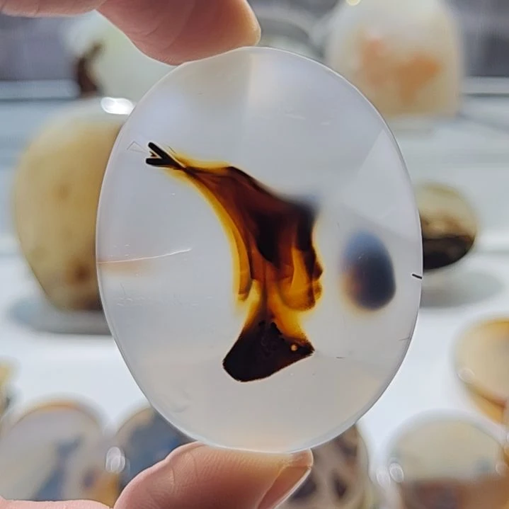 玛瑙/玉髓未镶嵌吊坠(不含链)50号