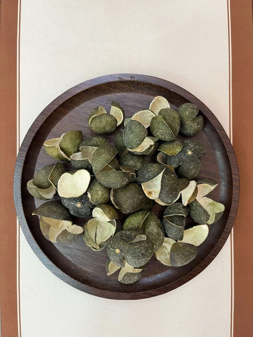 2024年 陈皮 三花青天马产区 自然生晒 干仓储存 兰花香