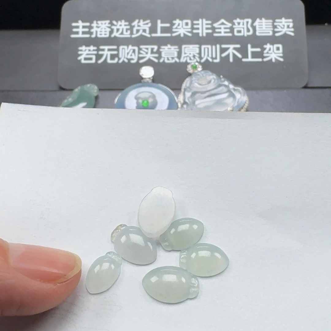 翡翠未镶嵌颈饰     25