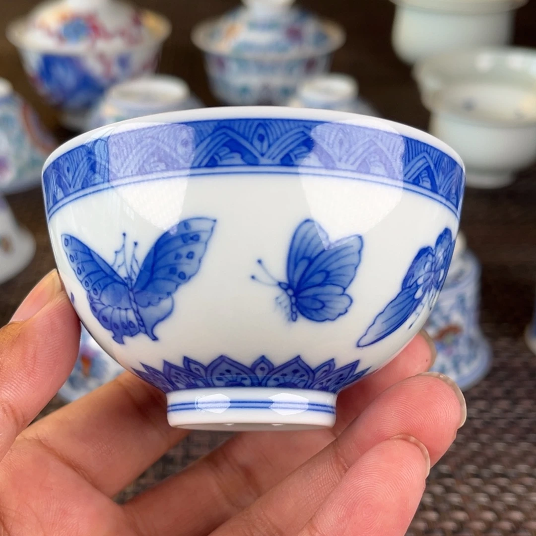 瓷片景德镇陶瓷杯子