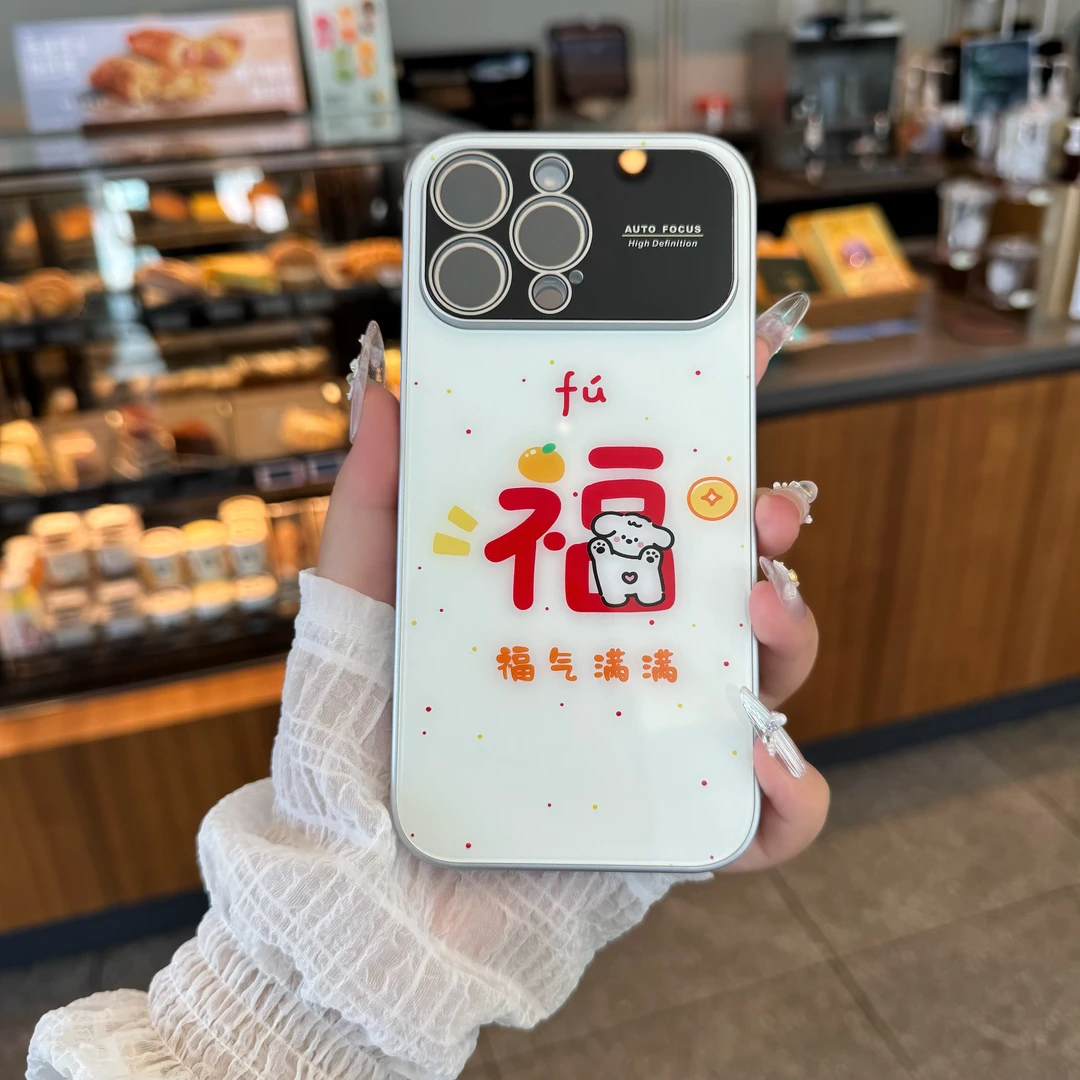 适用于苹果17/17pro/17promax等苹果手机 高清镜头膜金属漆玻璃壳