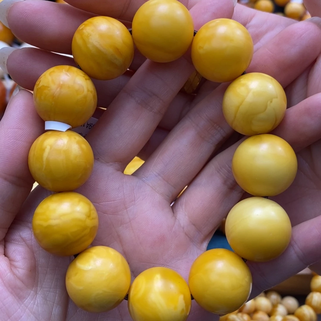 琥珀手链未镶嵌19加