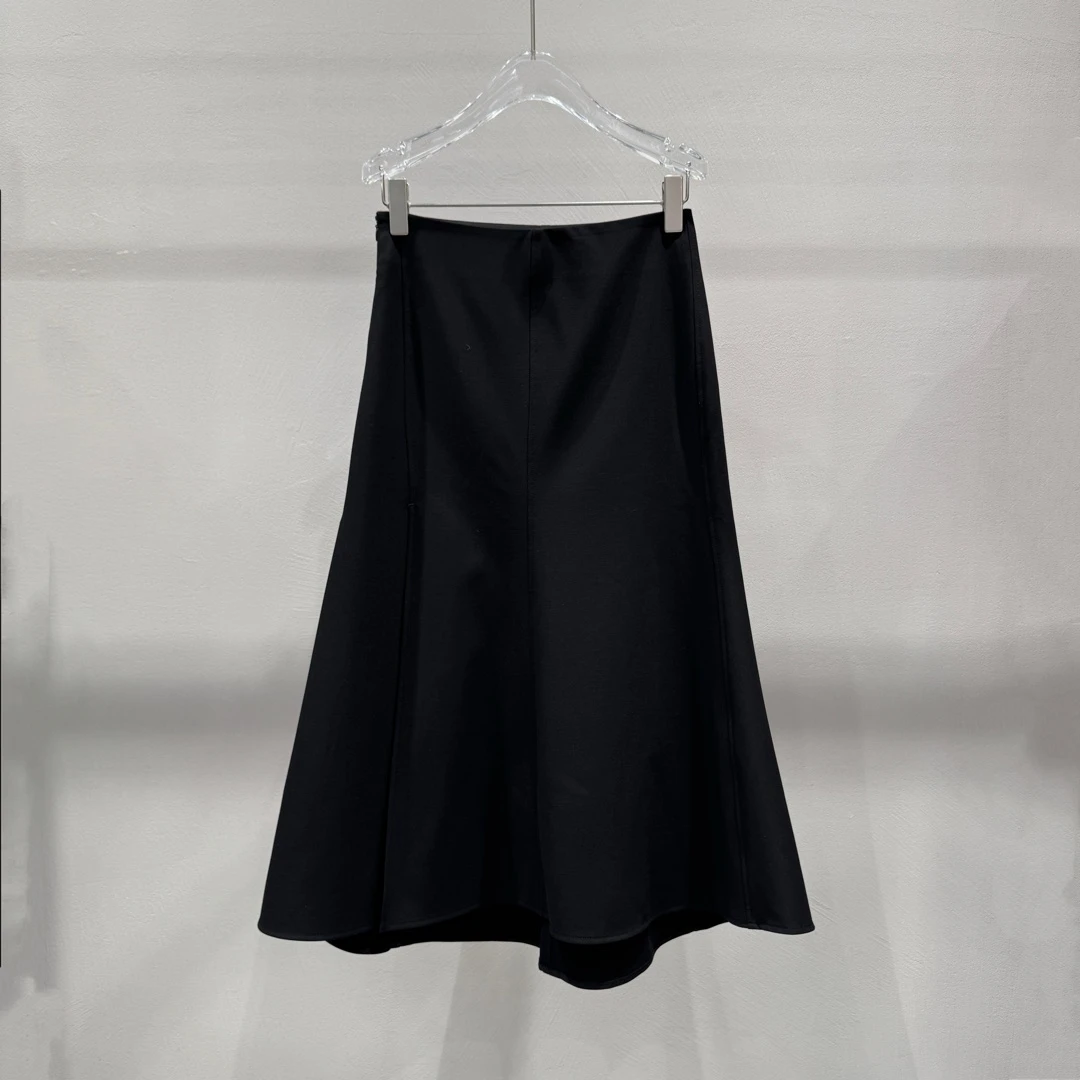 艾家春新款高腰气质包臀鱼尾裙3515