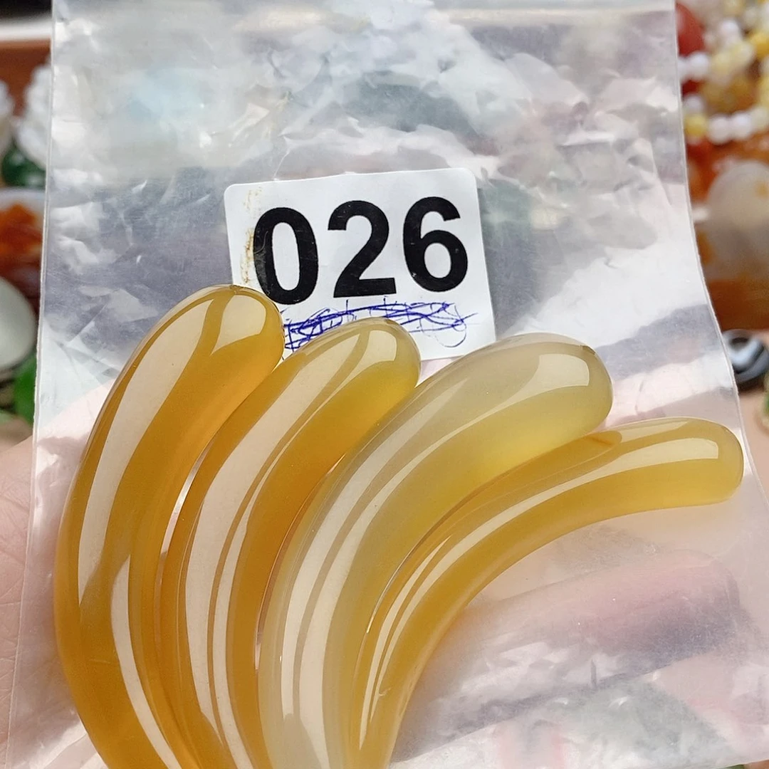 合金颈饰玛瑙/玉髓黄*主