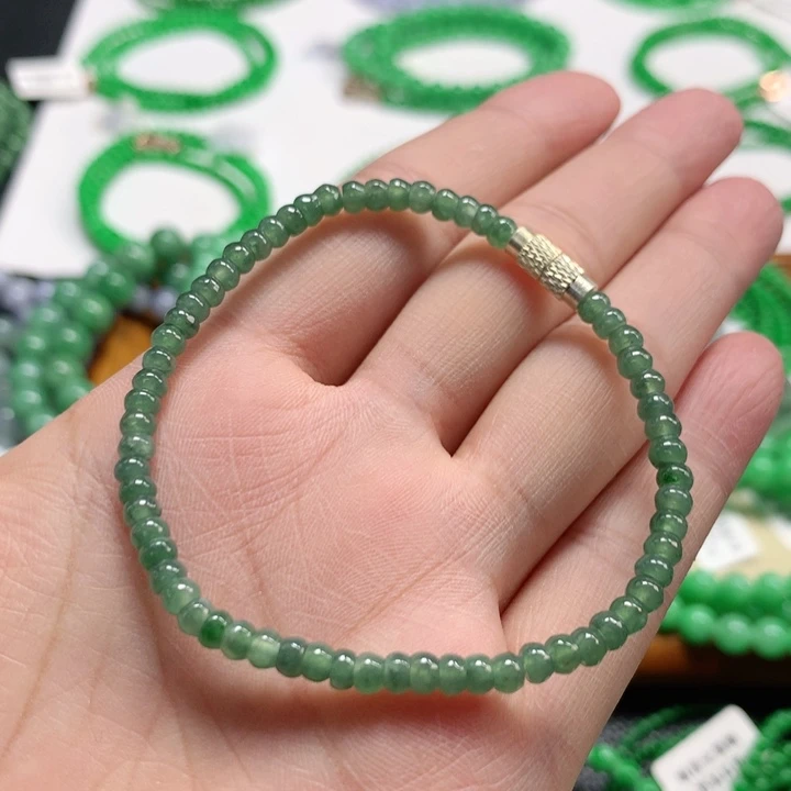 翡翠未镶嵌手链翡翠
