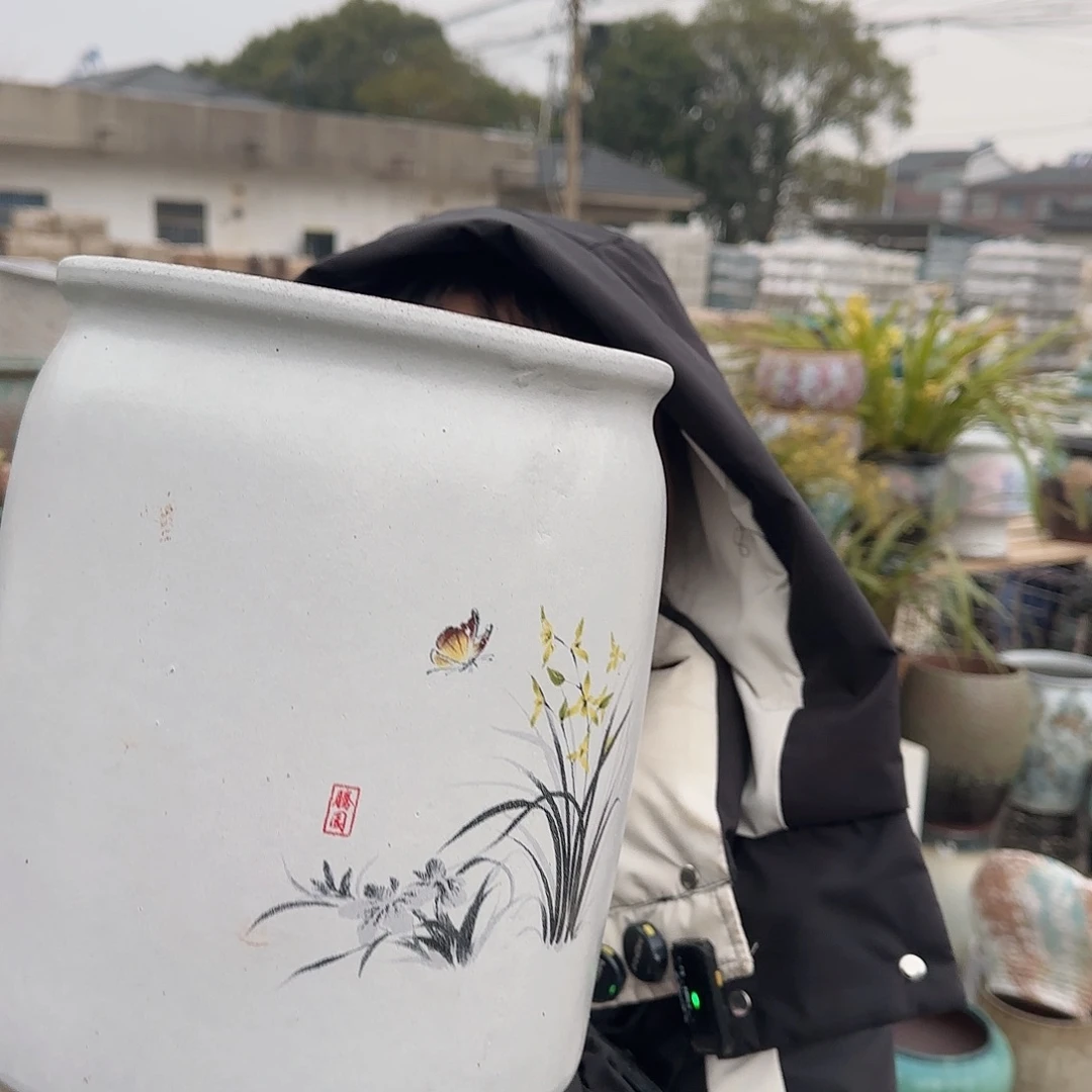 王嫂花盆1223-161高28口20