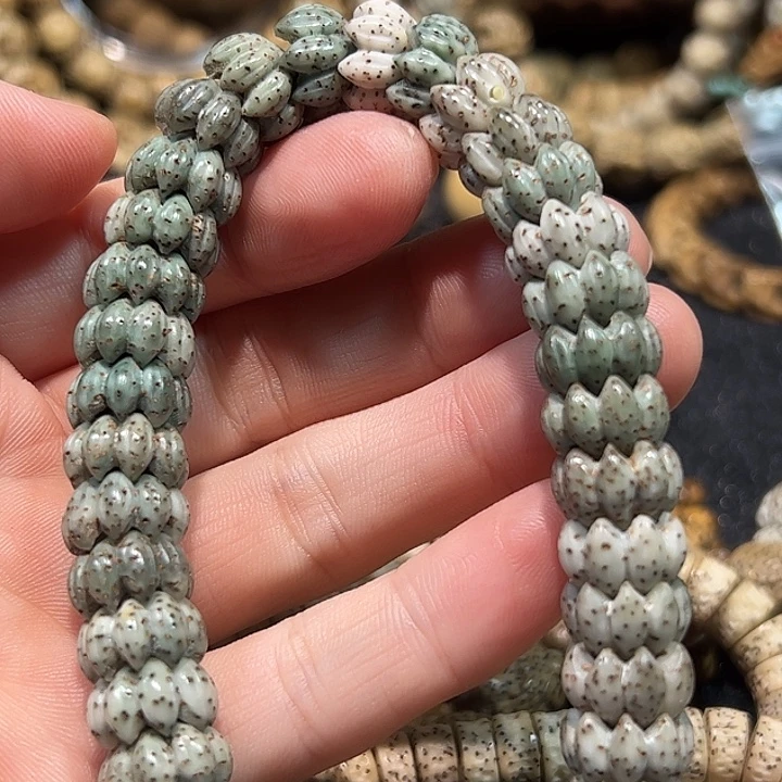 一***】手串星月菩提莲花