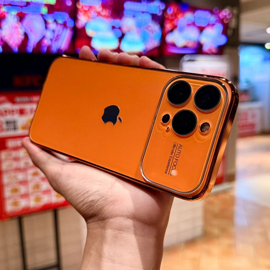 秒变17大视窗适用苹果17promax/16/15磨砂自带镜头膜14防摔手机壳