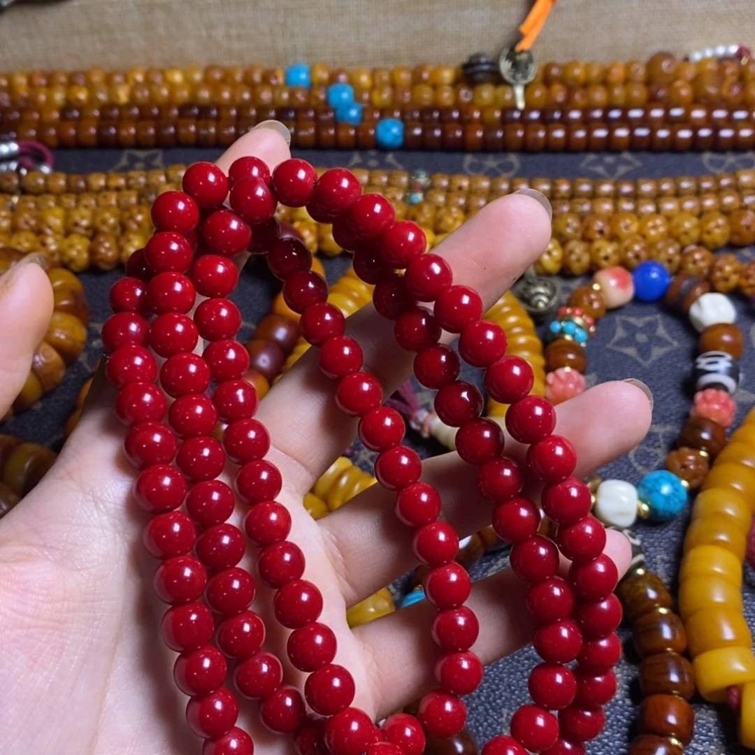 手串/手链牛骨藏区手串怀业念珠