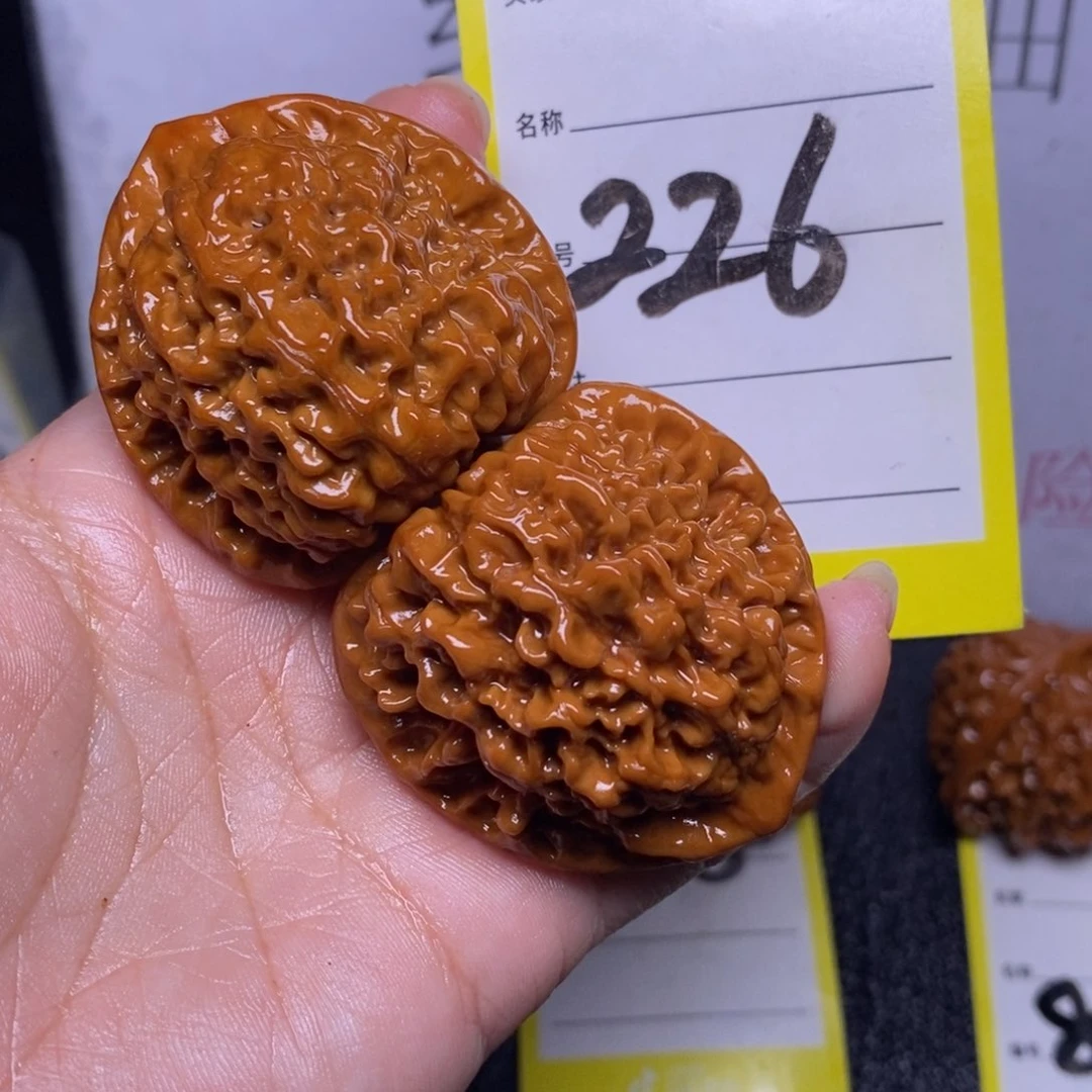 文玩核桃把件226/42官帽