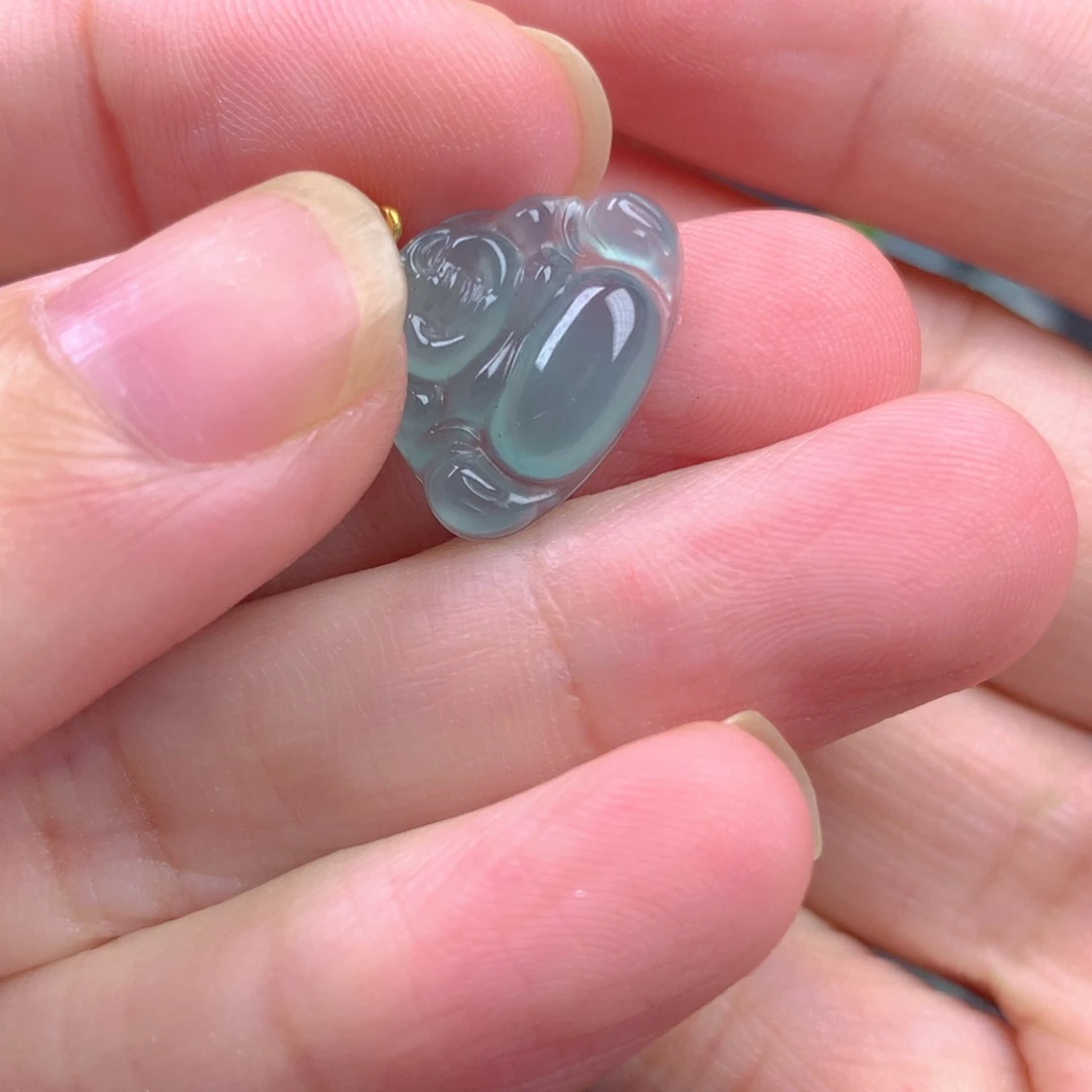 【闪购商品】颈饰18K金镶嵌翡翠翡翠