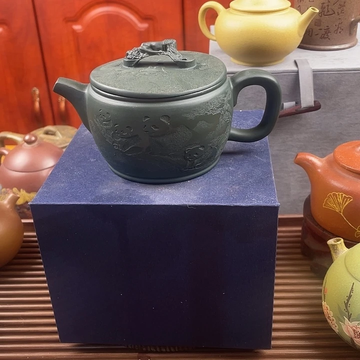 紫砂茶壶处理一把