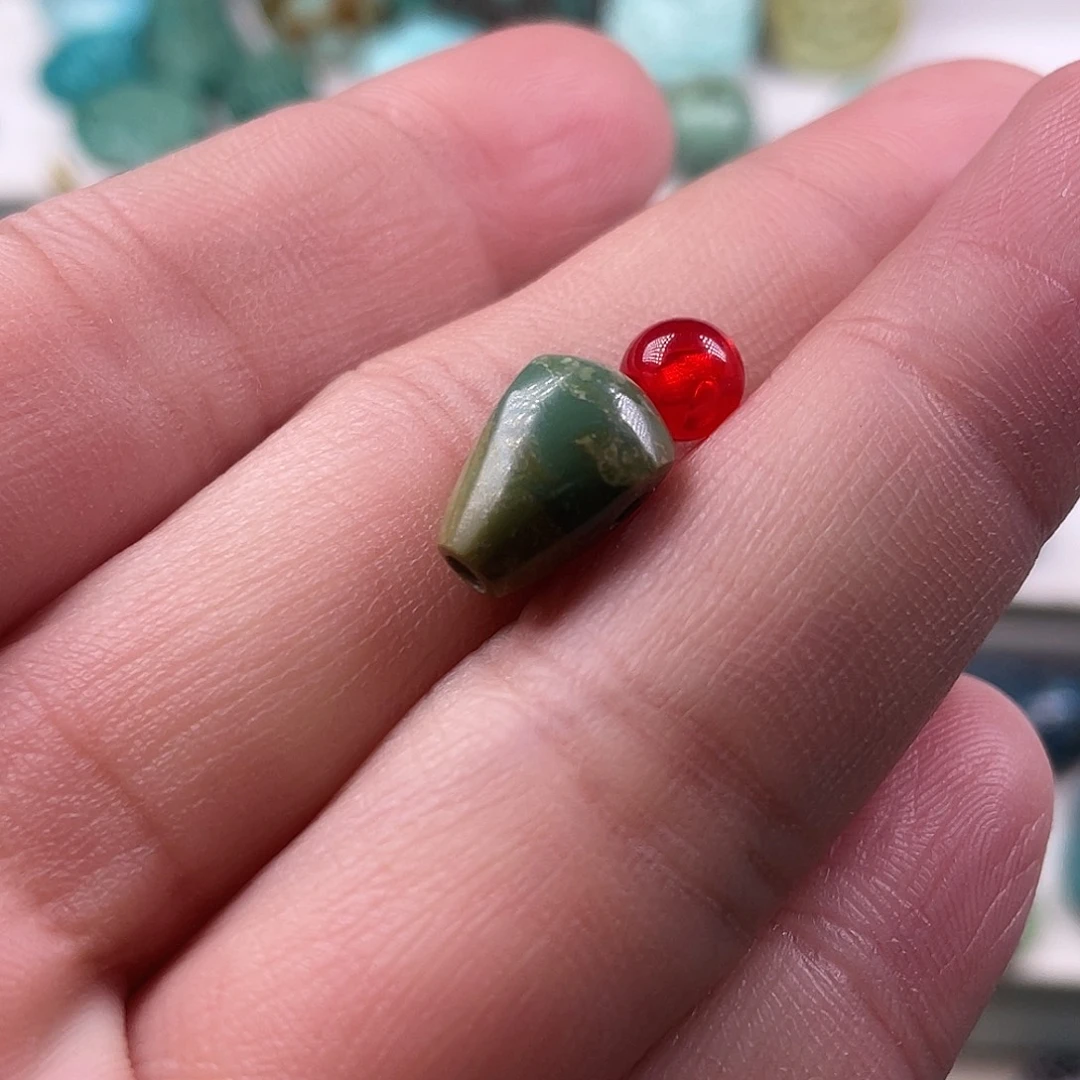 南红玛瑙未镶嵌颈饰