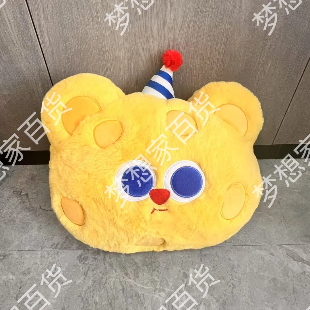 m522可爱卡通黄泥熊靠枕随机 MXJ