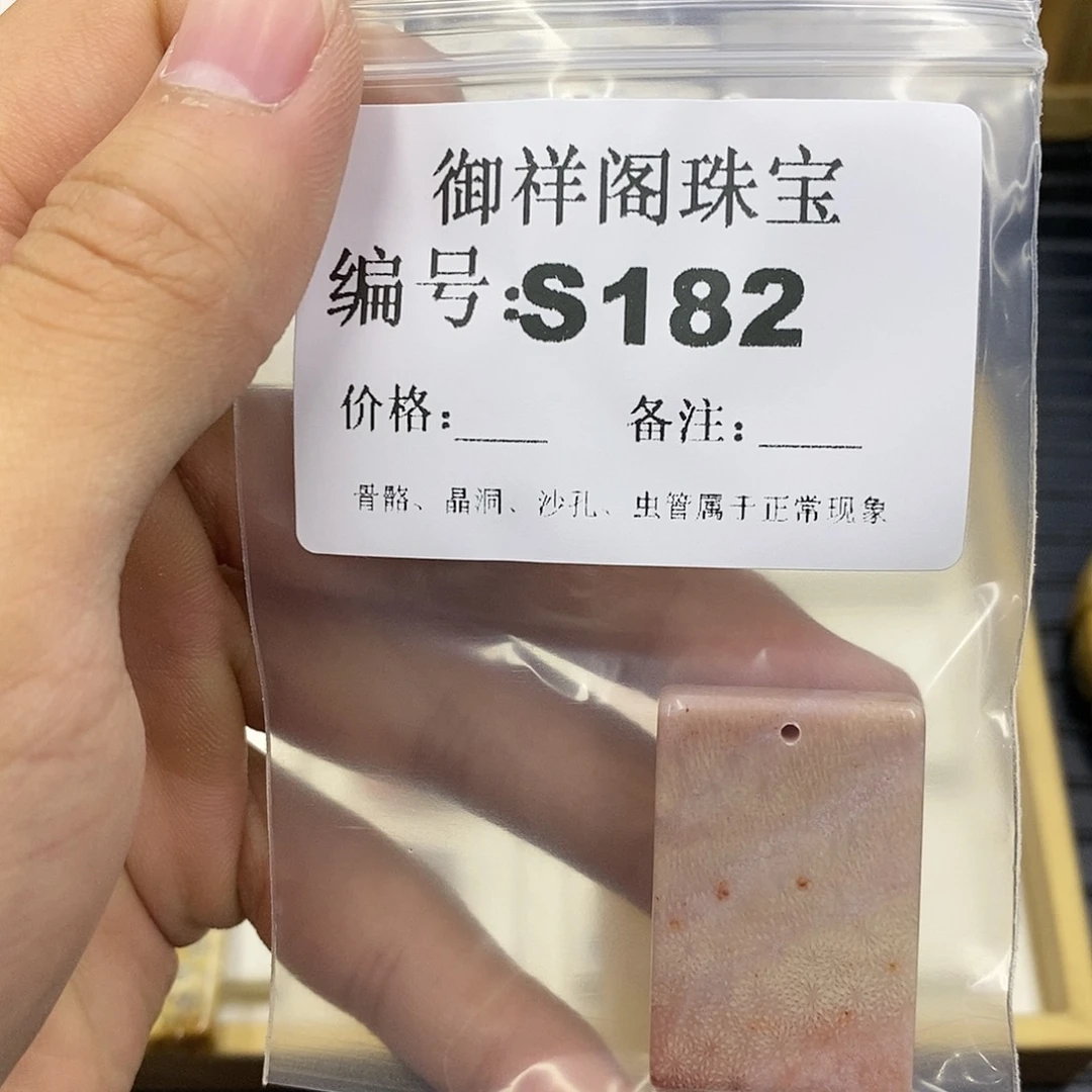 硅化珊瑚（珊瑚玉）未镶嵌颈饰焯*