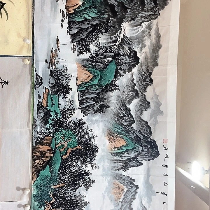 小周画廊的直播间