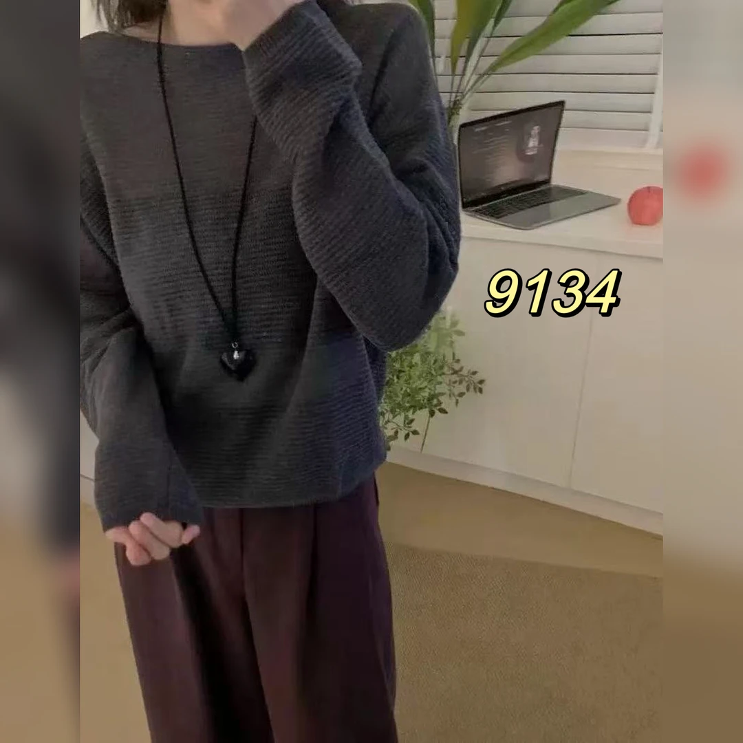 9134（部分无水洗唛，介意慎拍）CHUXUN新款针织衫