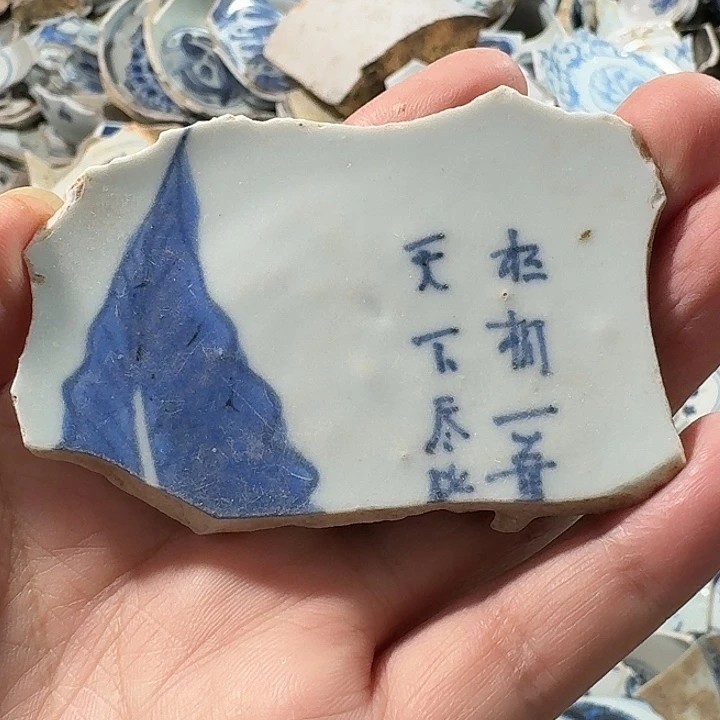 瓷片瓷片标本，顺丰包邮