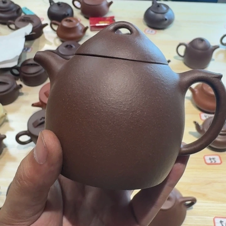 星***八茶壶紫砂宜兴紫砂微瑕