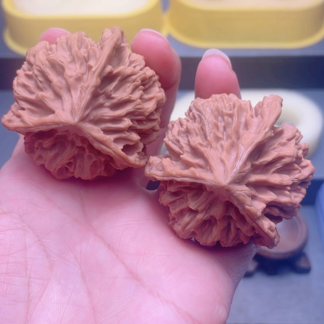 把件文玩核桃精配无修正奔49（太行龙纹）