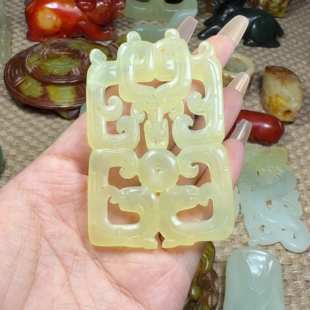 吊坠白玉菩提挂件