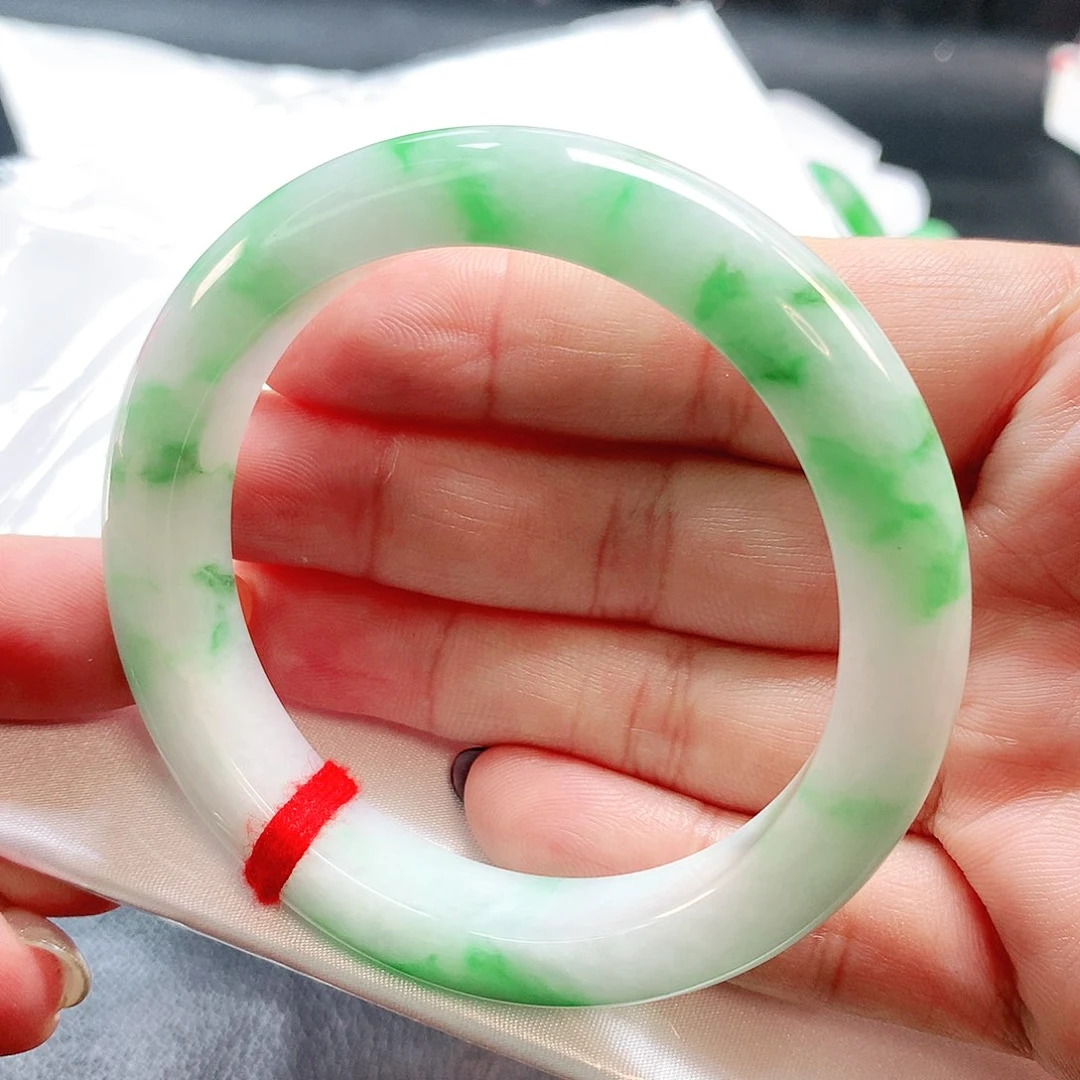 未镶嵌手镯翡翠正圈2451