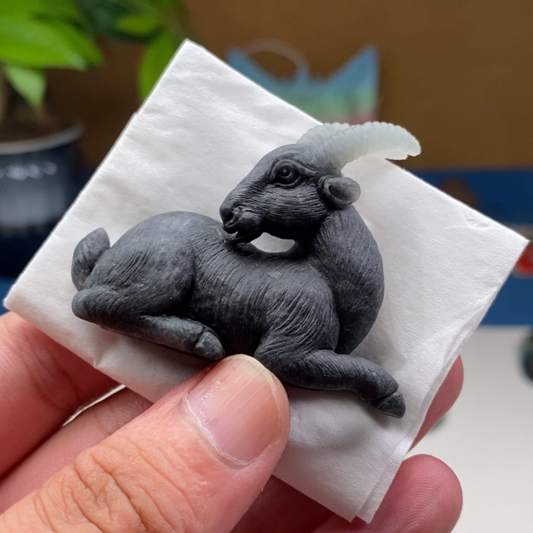 定制翡翠未镶嵌翡翠孤品羊