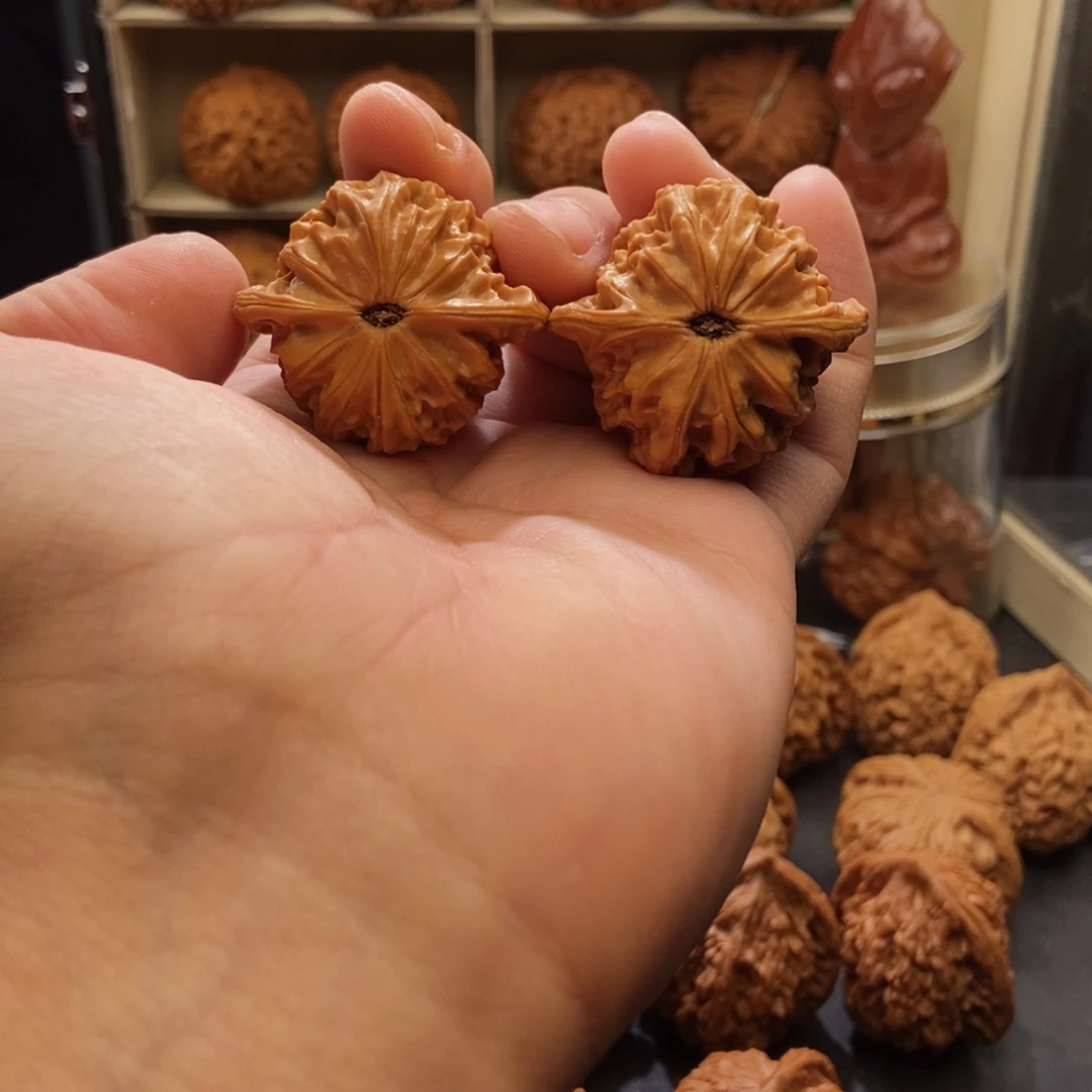 文玩核桃吊坠野磨37.5