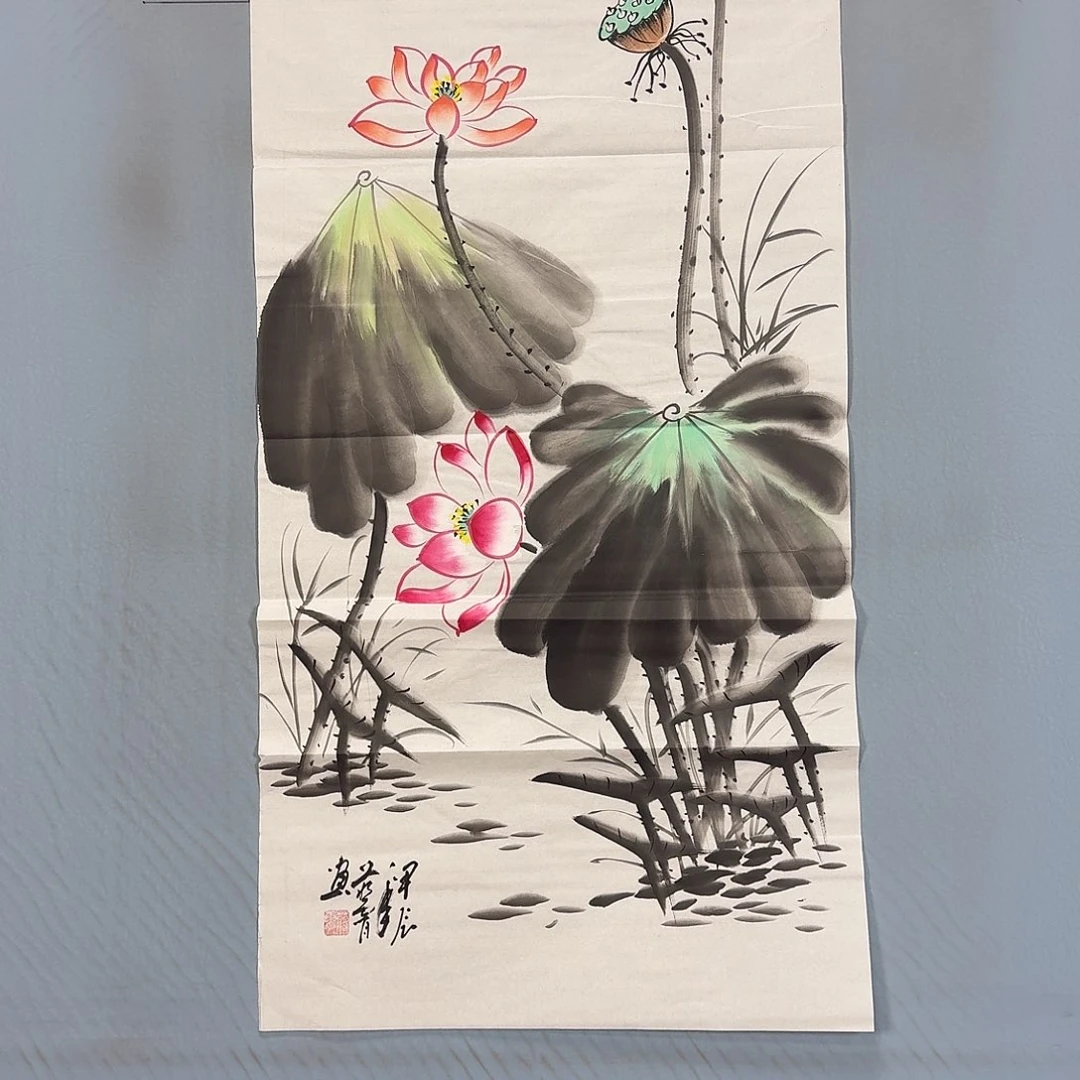 国画1381 牡丹仙子们加油