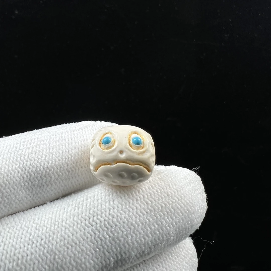 X7573天然猛犸牙 配饰 13*13.6mm支持鉴定 假一罚四